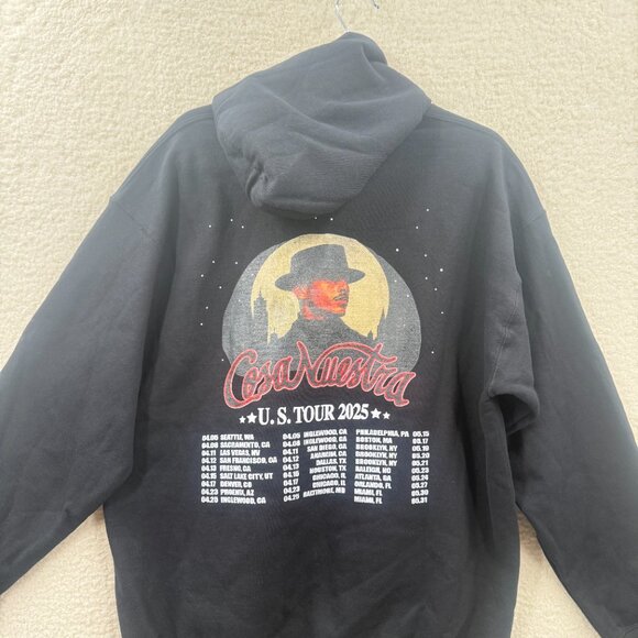 Rauw Alejandro Cosa Nuestra Tour Merch Hoodie Adult Size Large 2025 Concert - Picture 4 of 8